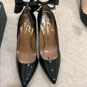 J. Renee heels with bows on the back